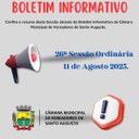 26ª SESSÃO ORDINÁRIA DE 11 DE AGOSTO DE 2025.
