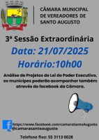 3ª Sessão Extraordinária