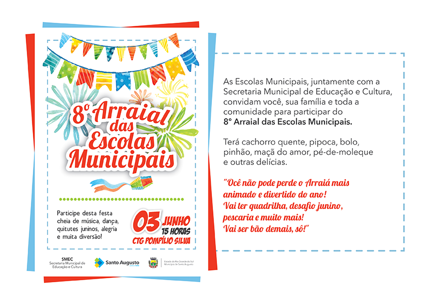 8º ARRAIAL DAS ESCOLAS MUNICIPAIS