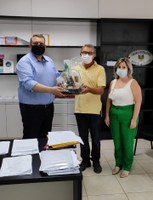 CASA LEGISLATIVA RECEBE VISITA DO HOSPITAL BOM PASTOR