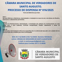 Dispensa de Licitação nº 016/2025