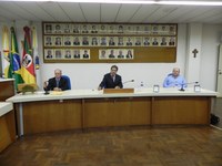 Posse dos novos integrantes da Mesa da Câmara.