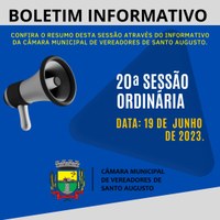 SESSÃO ORDINÁRIA DE 19 DE JUNHO DE 2023.