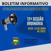 SESSÃO ORDINÁRIA DE 24 DE ABRIL DE 2023