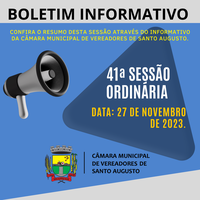 SESSÃO ORDINÁRIA DE 27 DE NOVEMBRO DE 2023.